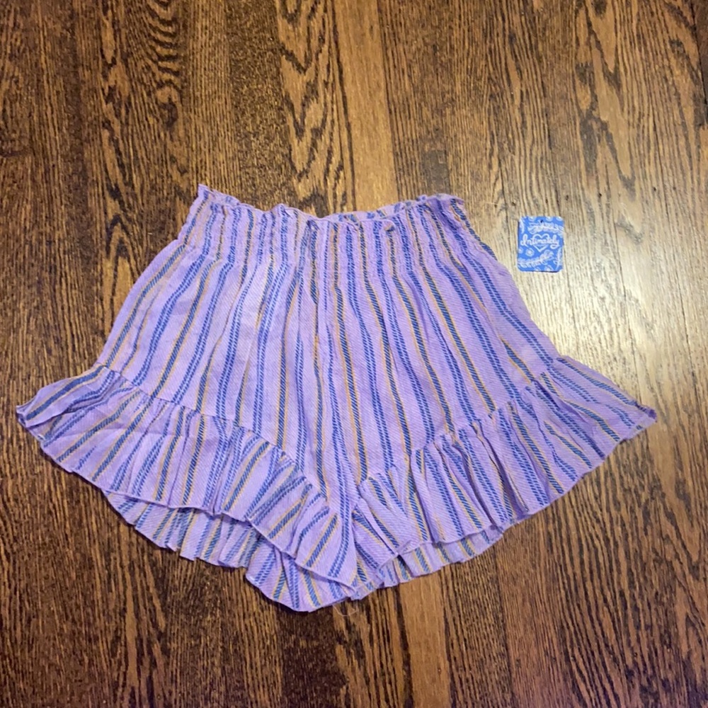 ⭐️HP NWT Free People Namaste Stripe Sleep Shorts - Picture 5 of 11